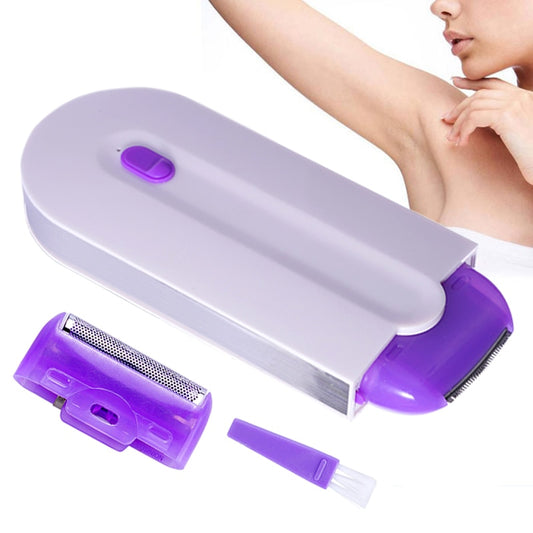 2 In 1 Rechargeable Painless Hair Removal Kit Laser Touch Epilator USB Rechargeable Lady Shaver